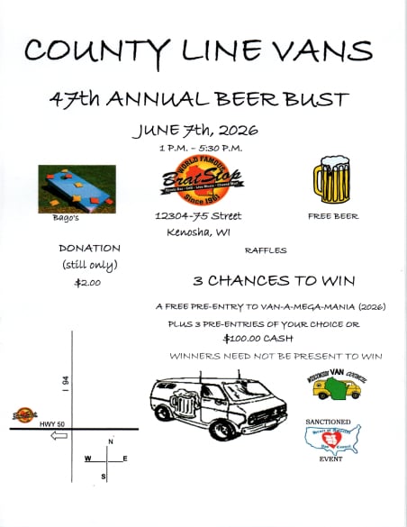 County Line Vans 47th Annual Beer Bust