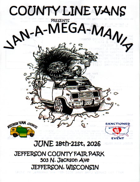 Van A Mega Mania hosted by County Line Vans